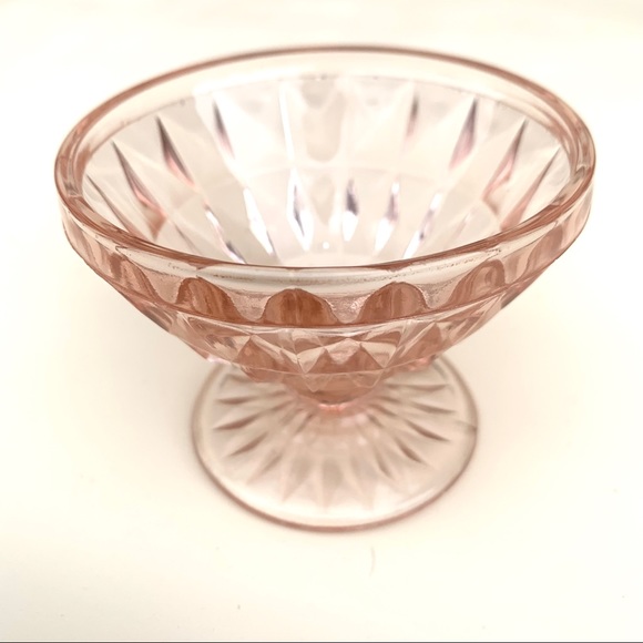 Pink Ice Cream Dish - Picture 1 of 5